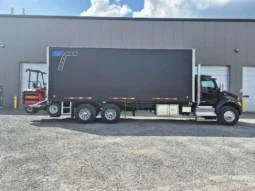 Palfinger Rear Mount Forklift Kit with Platform and Tarp complet