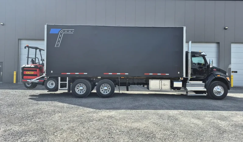 Palfinger Rear Mount Forklift Kit with Platform and Tarp complet