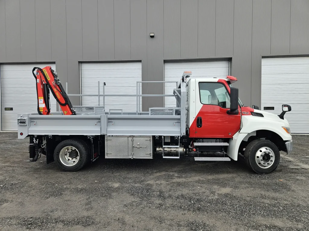 Palfinger PC3800 with landscape box | Custom Truck | OEH | Lifting & Handling Equipment Specialist