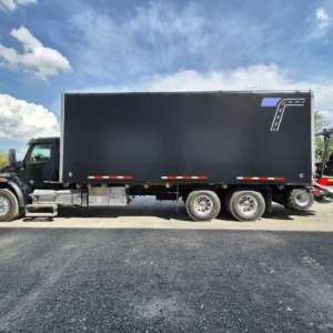 Palfinger Rear Mount Forklift Kit with Platform and Tarp | Custom Truck | OEH | Lifting & Handling Equipment Specialist
