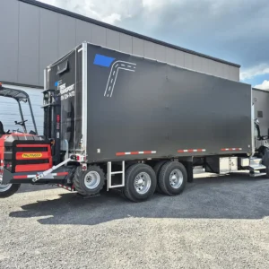 Palfinger Rear Mount Forklift Kit with Platform and Tarp | Custom Truck | OEH | Lifting & Handling Equipment Specialist