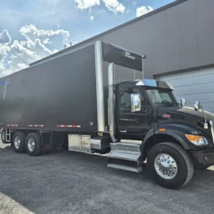 Palfinger Rear Mount Forklift Kit with Platform and Tarp | Custom Truck | OEH | Lifting & Handling Equipment Specialist